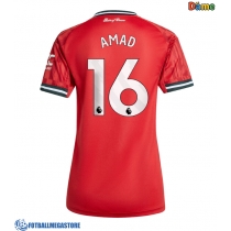 Fotballdrakt Dame Manchester United Amad Diallo #16 Hjemmedrakt 2025-26 Kortermet